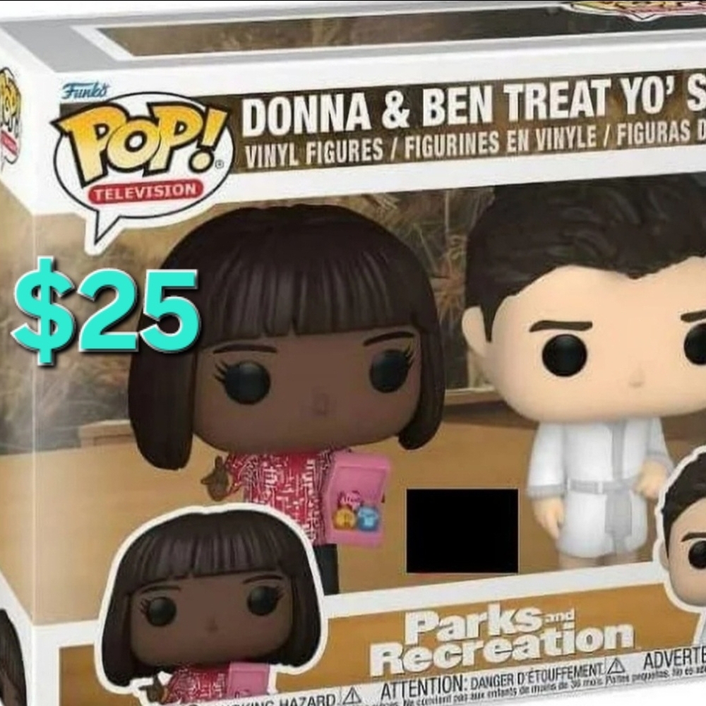 Funko Pop! Television Donna & Ben Figures